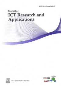 Image of Journal of ICT Research and Applications : Vol. 9, No. 2 I November 2015
