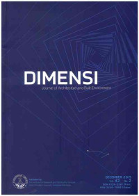 Image of DIMENSI-Journal of Architecture and Built Environment I Vol. 42 No. 2, December 2015