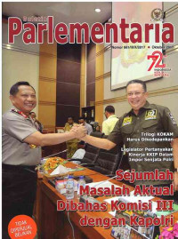 Image of Buletin Parlementaria: No. 981/III/X/2017 | Oktober 2017