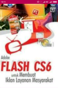 Image of Adobe Flash CS6 untuk Membuat Iklan Layanan Masyarakat