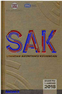 Image of Standar Akuntansi Keuangan (SAK)  Efektif Januari 2108 Bagian B