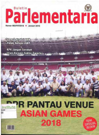 Image of Buletin Parlementaria: No. 992/IV/I/2018 | Januari 2018