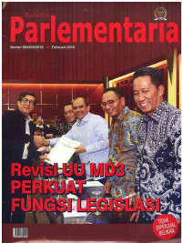 Image of Buletin Parlementaria: No. 994/II/II/2018 | Februari  2018