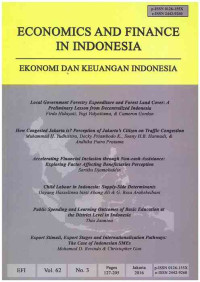 Image of Ekonomi dan Keuangan Indonesia : Vol. 62 No. 3 | 2016