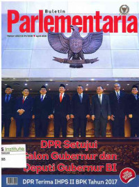 Image of Buletin Parlementaria: No. 1002/II/IV/2018 | April 2018