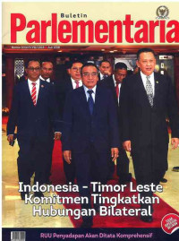 Image of Buletin Parlementaria: No. 1014/I/VII/2018 | Juli 2018