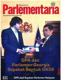 Image of Buletin Parlementaria: No. 1029/III/X/2018 | Oktober 2018