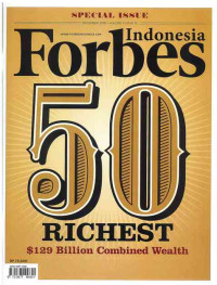 Image of Forbes Indonesia: Vol. 9 Issue 121| Desember 2018