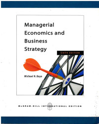 Image of Managerial Economics and Business Strategy 6 ed