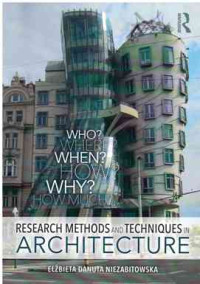 Image of Research Methods and Techniques in Architecture 1st Edition