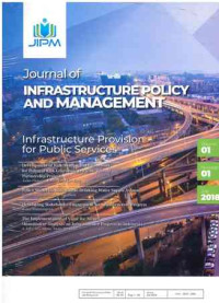 Image of Journal of Infrastructure Policy and Management