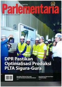 Image of Buletin Parlementaria: No. 1038/IV/I/2019 | Januari 2019