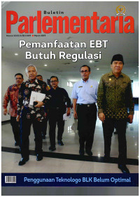 Image of Buletin Parlementaria: No. 1043/I/III/2019 | Maret 2019