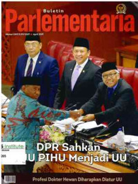 Image of Buletin Parlementaria: No. 1047/I/IV/2019 | April 2019