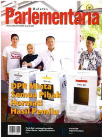 Image of Buletin Parlementaria: No. 1051/II/IV/2019 | April 2019