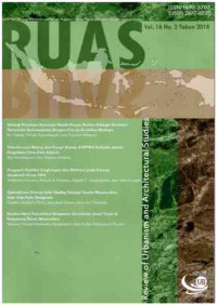 Image of RUAS : Review of Urbanism and Architectural Studies : Vol. 16 No. 2  I Desember 2018