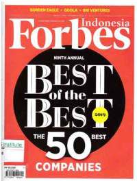 Image of Forbes Indonesia: Vol. 10 Issue 8| August 2019