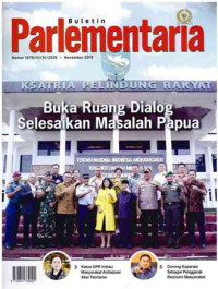 Image of Buletin Parlementaria: No. 1079/III/XI/2019 | November 2019