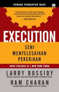 Image of Execution : Seni Menyelesaikan Pekerjaan