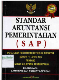 Image of Standar Akuntansi Pemerintahan (SAP)