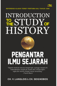 Image of Introduction to the Study of History : Pengantar Ilmu Sejarah