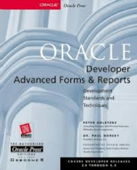 Image of Oracle Developer Advanced Forms and Reports