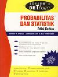 Image of Schaum's Outlines: Probabilitas dan Statistik