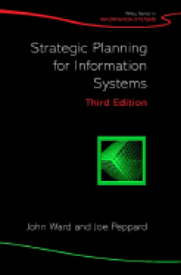 Image of Strategic Planning for Information Systems