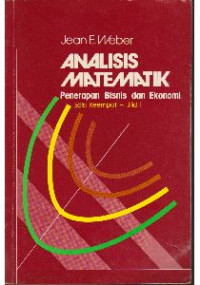 Image of Analisis Matematik: Penerapan Bisnis dan Ekonomi