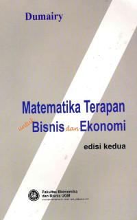 Image of Matematika Terapan untuk Bisnis dan Ekonomi