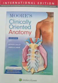 Image of MOORE'S Clinically Oriented Anatomy Edisi 9TH Ed