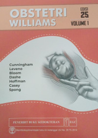 Image of Obstetri Williams Edisi 25 Volume 1