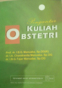 Image of Pengantar Kuliah Obstetri