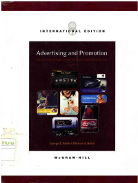 Image of Advertising and Promotion: An Integrated Marketing Communications Perspective 6th ed.