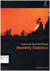 Image of Indonesia Stock Exchange Monthly Statistics: Jan 2014