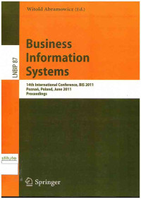 Image of Business Information System | 14th International Conference: 15-16 June 2014