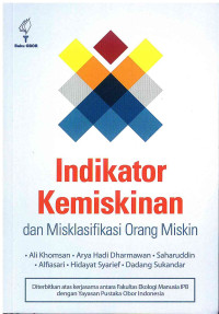 Image of Indikator Kemiskinan dan Misklasifikasi Orang Miskin