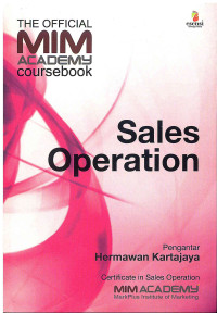 Image of The Official MIM Academy Coursebook: Sales Operation