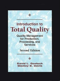 Image of Introduction To total Quality: Quality Management For Production, Processing, and Services 2 Ed.