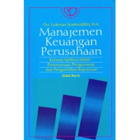 Image of Manajemen Keuangan Perusahaan, Konsep Aplikasi dalam: Perencanaan, Pengawasan, dan Pengambilan Keputusan