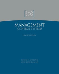 Image of Management Control Systems 11 Ed.
