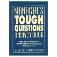 Image of Manager's Tough Questions: Answer Book