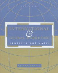 Image of International and Global Marketing : Concepts and Cases 2 Ed.