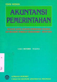 Image of Akuntansi Pemerintahan 2 Ed.
