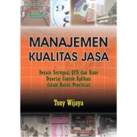 Manajemen Kualitas Jasa
