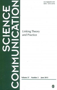 Science Communication: Vol. 37 No.3 | Juni 2015