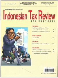Indonesia Tax Review: Vol. VIII/Edisi 10 | 2015